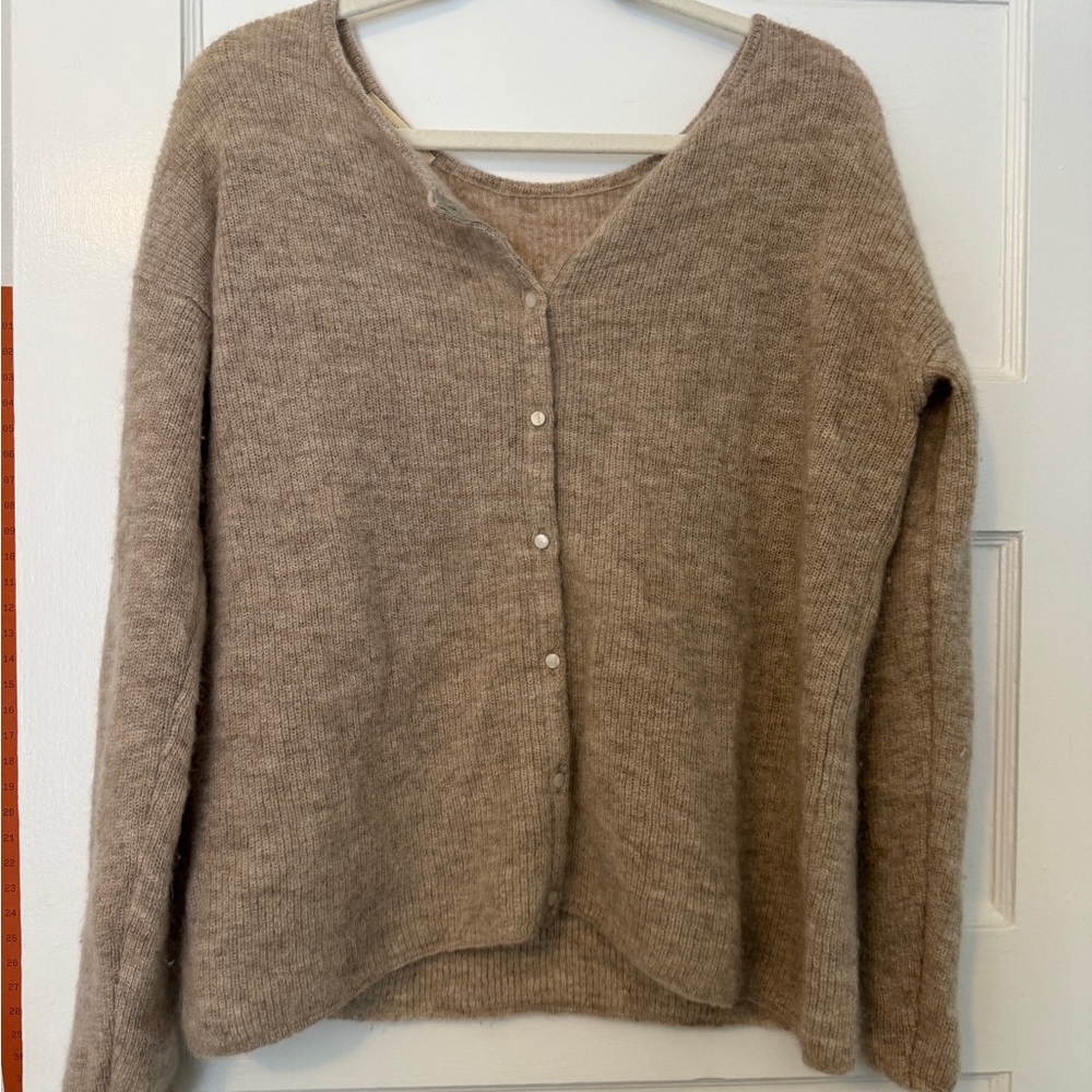 Cozy Sezane Gaspard Tan Women's Sweater